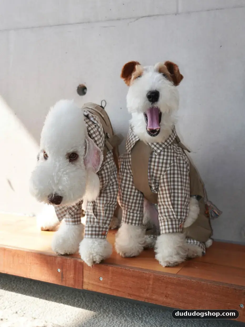 Quality inspected ready-to-ship dog apparel from Dududog factory